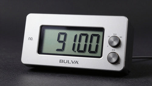 Bulova: Industrial Aesthetics And High-Contrast LED Visibility