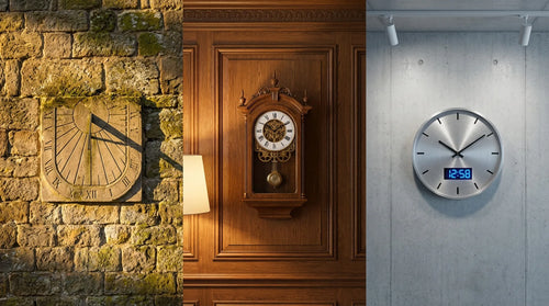 The history of wall clocks: from sun to design