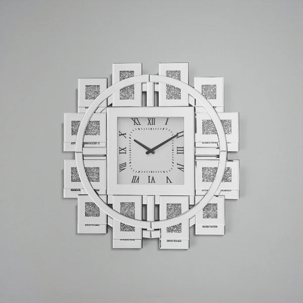 Decorative mirror wall clock - Stratton