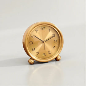 Brass Table Clock - Helric