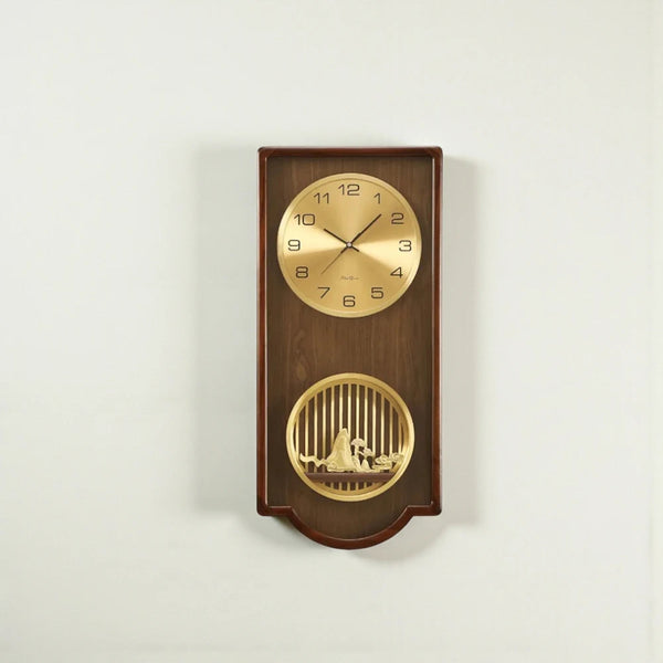 Wood Analog Wall Clock - Eastley