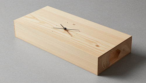 Lemnos Riki Clock: Masterpiece Of Japanese Plywood Craft