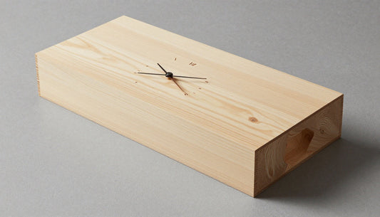 Lemnos Riki Clock: Masterpiece Of Japanese Plywood Craft