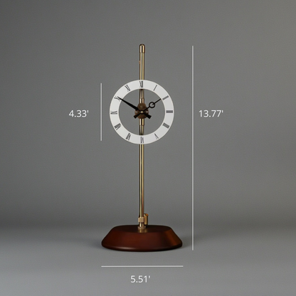 Aerial minimalist Pendulum Clock - Cheswick