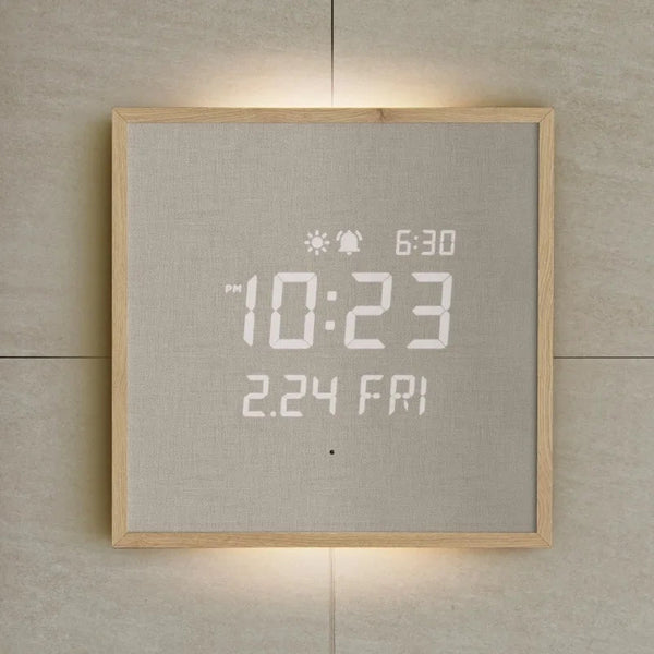 Modern Digital Wall Clock - Belcroft