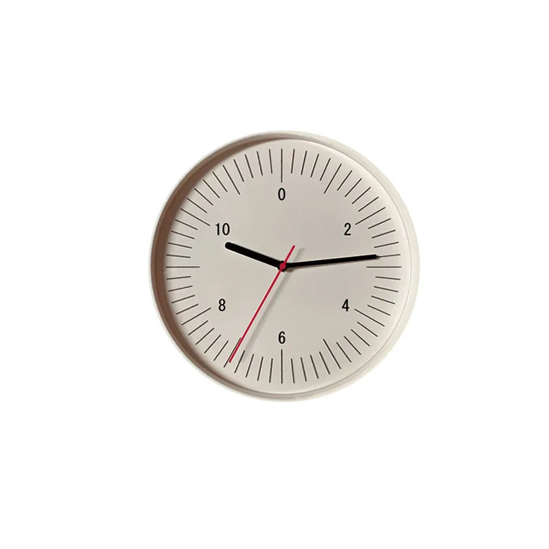 Numbers wall clock - Dunmore features a minimalist analog design with bold numbers in two-hour increments and minute hash marks, ideal for modern homes from The Horologista's collection.