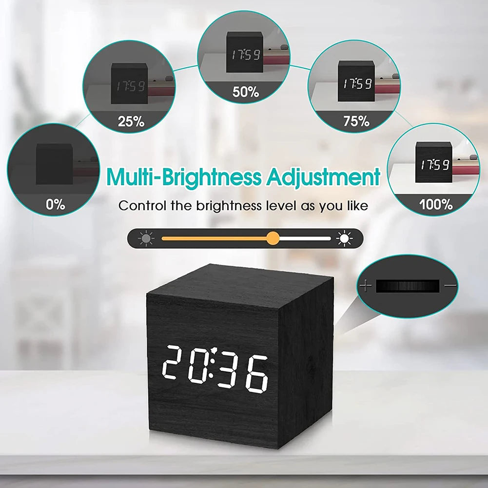 Corbin Clock Cube Alarm Clock Corven
