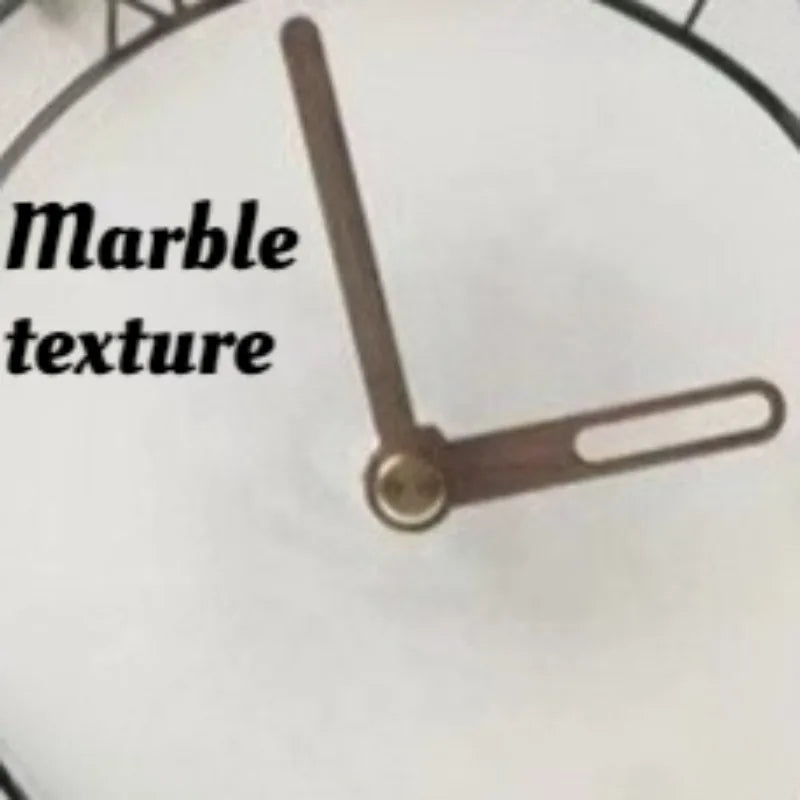 Modern marble desk clock - Caldor in office workspace setting