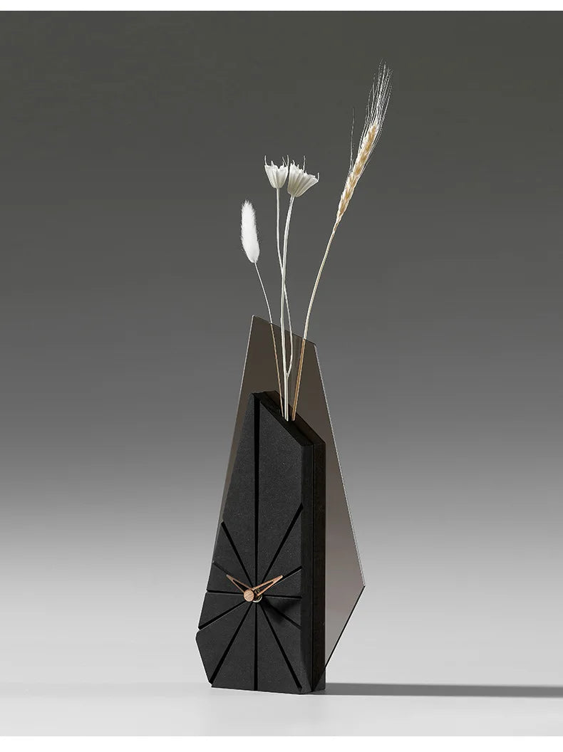 Sleek Design Desk Clock - Soarley side angle