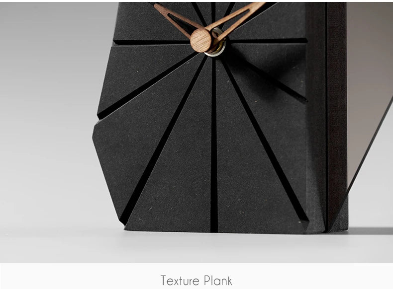 Sophisticated Design Desk Clock - Soarley in living room