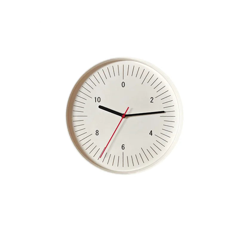 Numbers wall clock - Dunmore features a minimalist design with even-number markings and three distinct hands, perfect for enhancing modern home aesthetics with its clean, bold face.