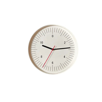 Numbers wall clock - Dunmore features a minimalist design with even-number markings and three distinct hands, perfect for enhancing modern home aesthetics with its clean, bold face.