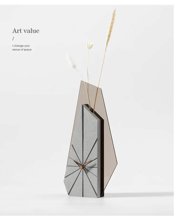 Minimalist Design Desk Clock - Soarley top view