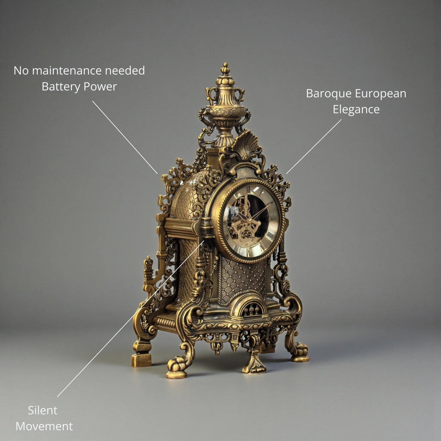 Elegant mantel clock - Kelford