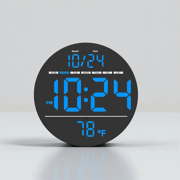 Digital Wall Clocks - Hadley