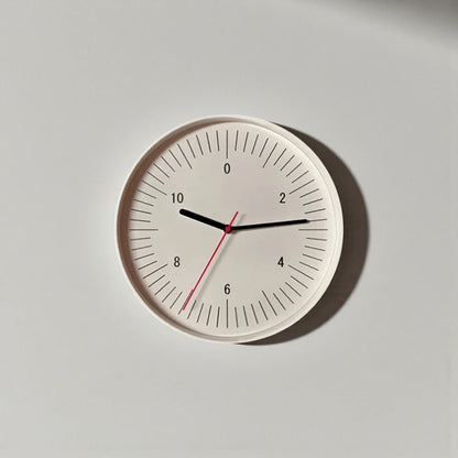 Numbers wall clock - Dunmore: A minimalist wall clock with bold even-hour numbers and sleek hands, set to ten past ten, perfect for modern homes seeking style and readability.