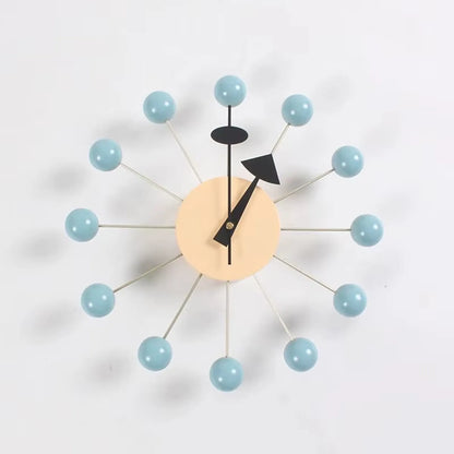 Decorative clock packaging showing protective materials and installation guide