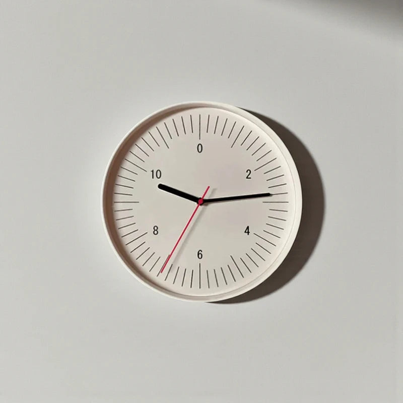 Numbers wall clock - Dunmore features a minimalist design with even-numbered hours and fine minute tick marks, ideal for modern homes. Its black hour and minute hands enhance readability.