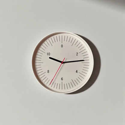Numbers wall clock - Dunmore features a minimalist design with even-numbered hours and fine minute tick marks, ideal for modern homes. Its black hour and minute hands enhance readability.